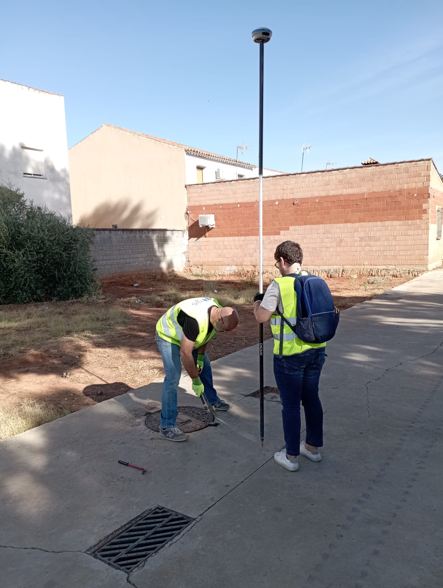 Geolocalización con equipo GPS